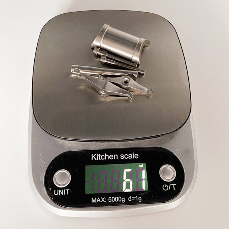 Titanium Alloy 3AL2.5V 31.8mm CNC Seatpost adapter for Brompton Folding Bike