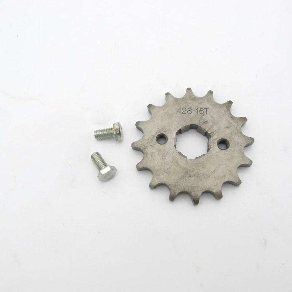 Sprocket Front 428-16t 20mm Motorcycle Atv Dirtbike Motorcycle Drive Sprocket 16 Tooth Front Sprocket Inner Diameter 20mm