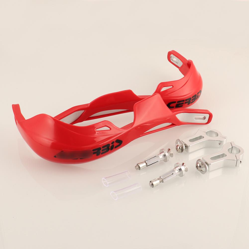 Motorcycle 22MM 28MM Handguard Hand Handlebar Handle Bar Guard Protect Shield For KTM HONDA YAMAHA SUZUKI HONDA ATV Dirt Bike: red 22mm
