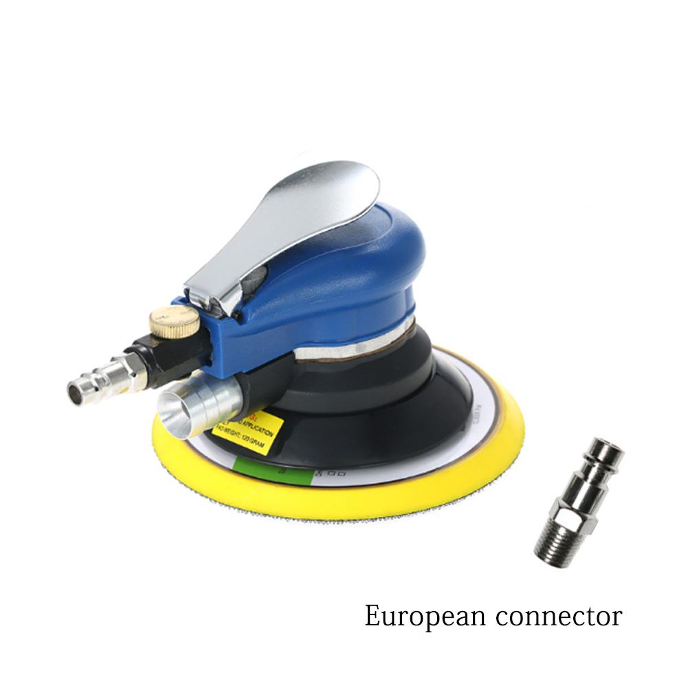 Car Polishing Machine Dual Action Pneumatic Sander Auto Paint Care Polishing Machine Sander Tool Car Polisher Waxing Machine: Gray