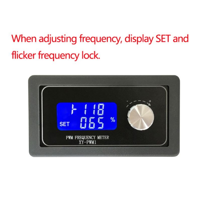 Módulo generador de señal de XY-PWM1, frecuencia de pulso PWM ajustable, ciclo de trabajo, onda cuadrada, 1Hz-150KHz,