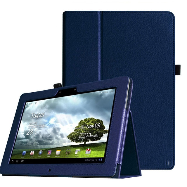 Funda de cuero para tableta Asus, cubierta de cuero para Asus, Memo Pad FHD 10, ME301T, ME302, ME302C, ME302KL, 10,1 pulgadas