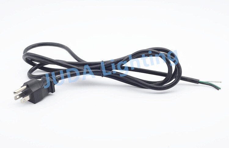 ONS standaard 3-pin plug cord kabel power wire 0.75 mm2 puur koperen kern voor vloerlamp printer Verlichting Accessoires: Default Title