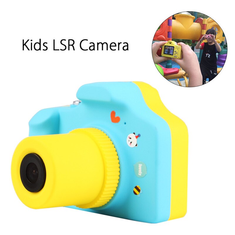 Digital Camera For Children 1080P 1.5 LCD Inch Screen Mini Cute Children's Camera: Blue