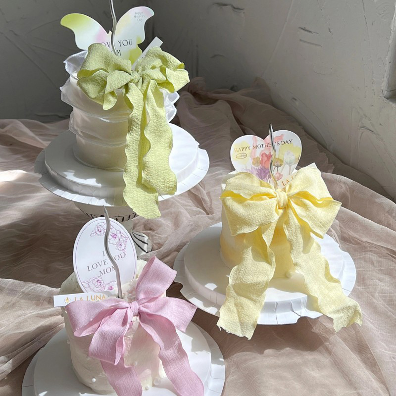 10 Yards Handmade Frayed Edged Chiffon Silk Ribbons DIY Wedding Invitation Wrapping Bouquets Packaging Party Decorations