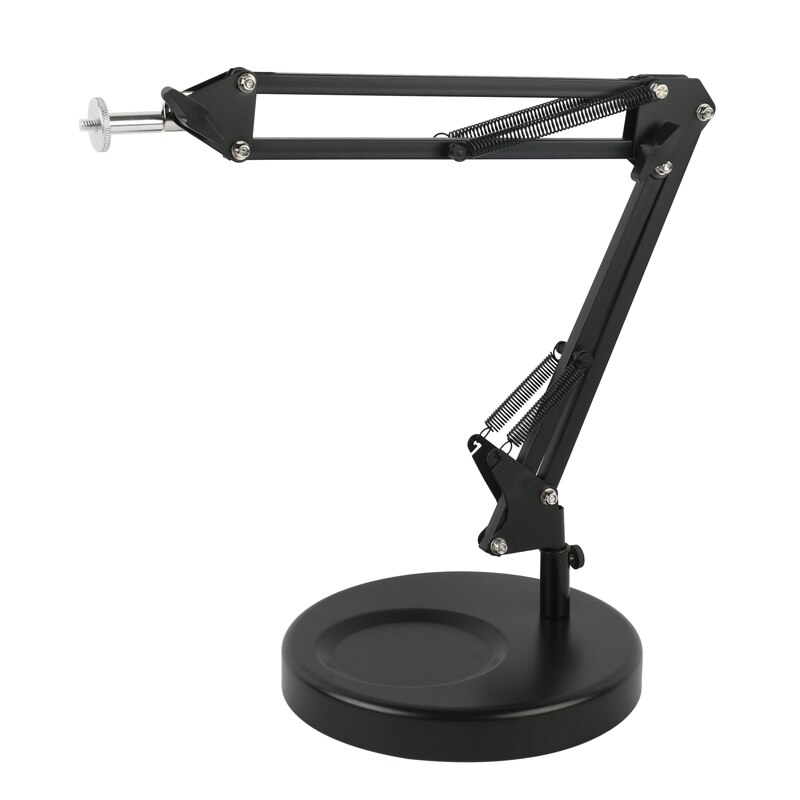 Electronic Video Microscope Camera Webcam Cantilever Stand Adjustable Desktop Boom Hanging Arm Stand Table Holder