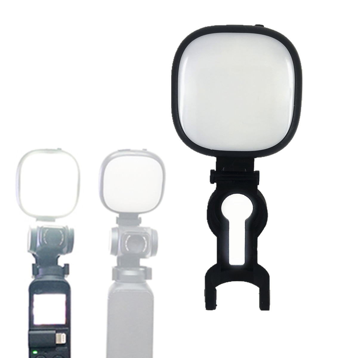 5600 K/3200 K Verstelbare Led Licht Invullen Lamp + Beugel Klem Adapter voor DJI Osmo Pocket Handheld Selfie draagbare