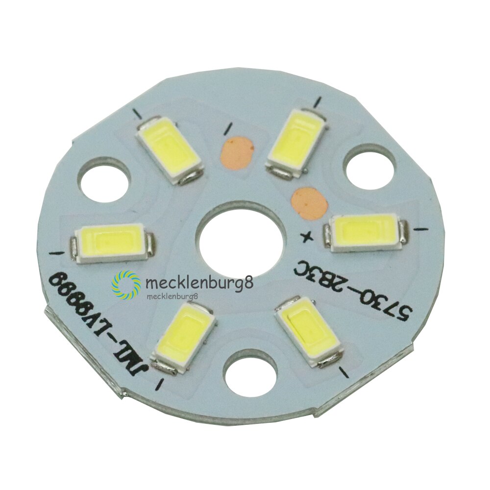 10 Pcs 3 W 5730 White SMD LED Bright Bulb Panel LED Board