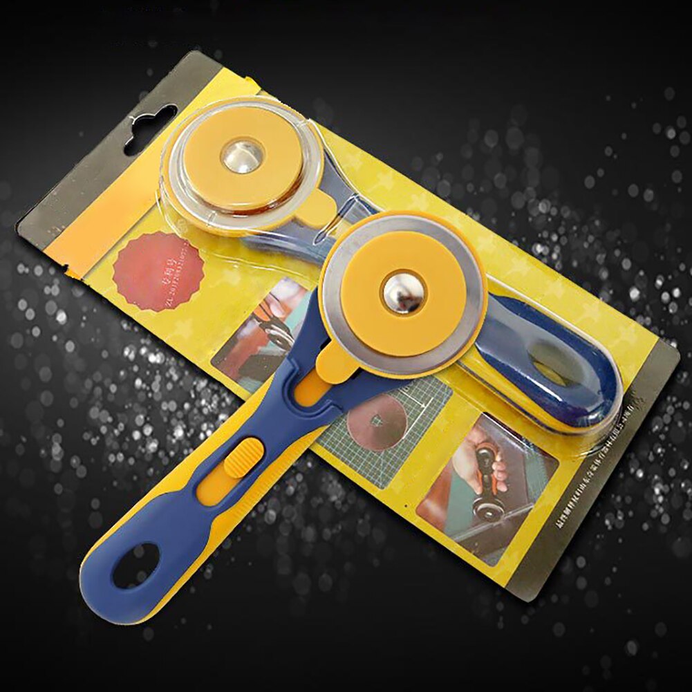 Nowy 60mm nóż obrotowy robić patchworku tkaniny robić szycia pikowania skóra rękodzieło wysokiej jakości obrotowe okrągły frez robić cięcia tkanin