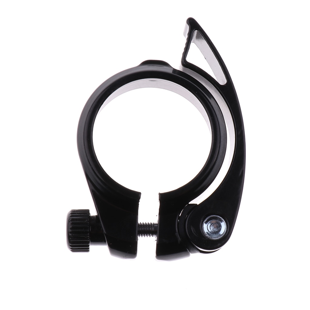Zadelklem 1 Stuk Quick Release Zadelpen Klem Aluminium Fiets Zadel Klem 31 8 MTB 27,2 Zadelpen Sluiting Onderdelen voor Fiets Snelspanner Zadelpen (Kleur: 31,8 mm rode klem