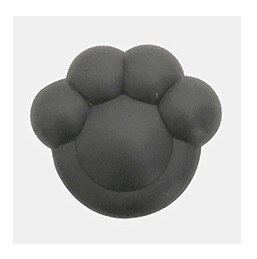 6 colores gato oso garra forma nevera ambientador Bambú de carbono activado desodorante refrigerador con ventosa: Black