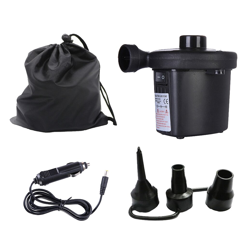 Electric Inflatable/Deflated Air Pump, Inflator Pump for Pool Toys Air Mattress Rafts Floats - Lightweight & Portable