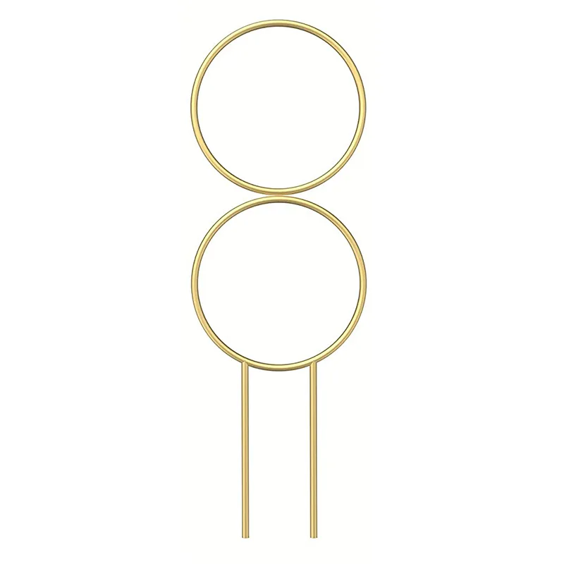 Metall gitter für Kletter pflanzen Ich bin Garten, Pflanzen kletter Regal Topfpflanzen Gold gitter unterstützen Garten bedarf: M / Beige