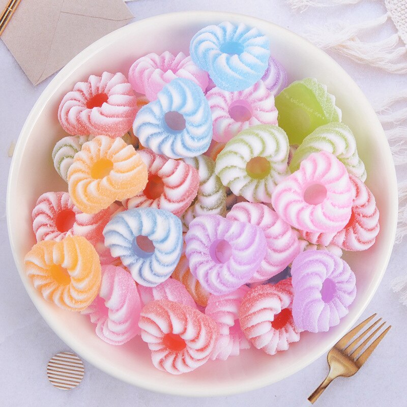 Boxi Kawaii Additives For Slime Cute Donuts Charms Supplies DIY Kit Filler Decor for Fluffy Clear Cloud Slime