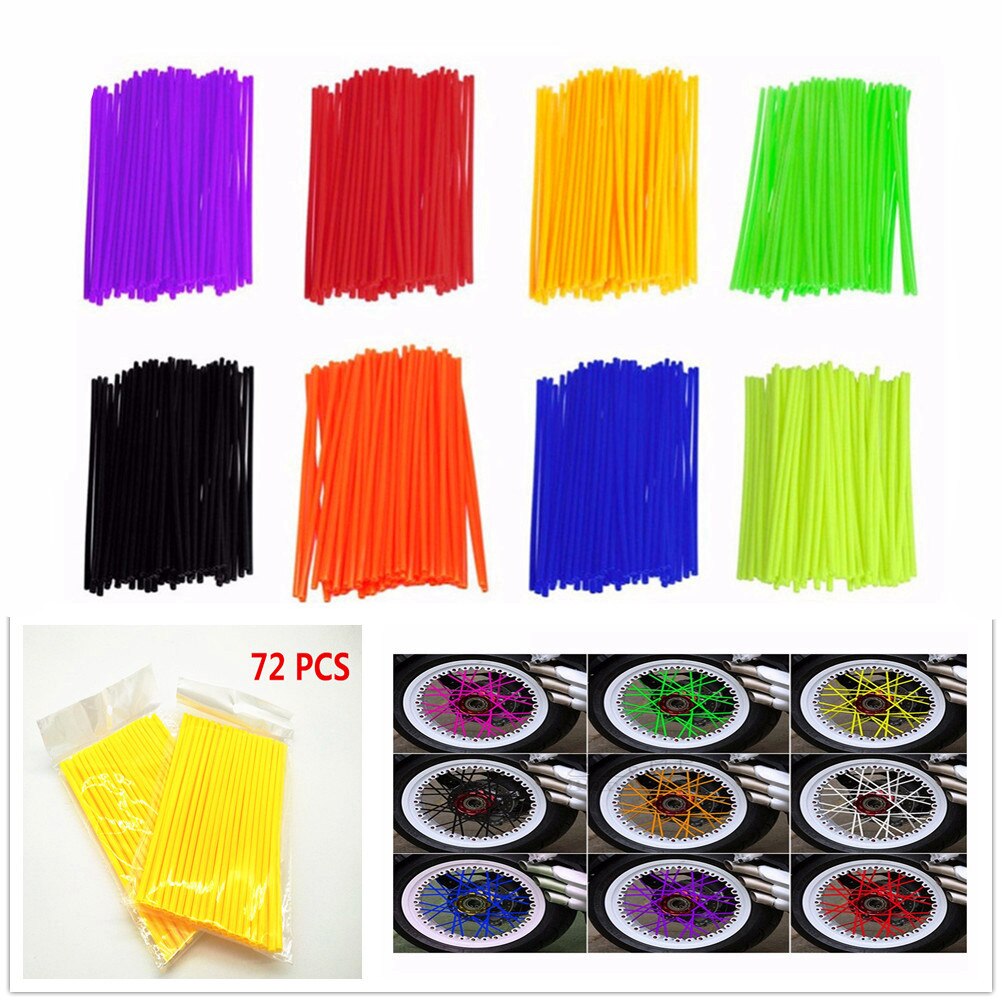 Couvercle de roue de motocross, 72 pièces, enveloppe de protection de jante pour HONDA CRF450R CRF250X CRF450X CRF230F SL230