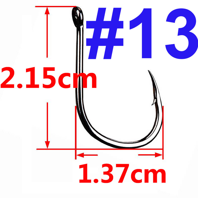 100 Stück Iseama Karpfen-Angelhaken, versetzter Kreis-Haken, einzelner Fliegenfischen, Jig-Haken mit Widerhaken, Meer-Angelhaken, Zubehör: Licht Gelb