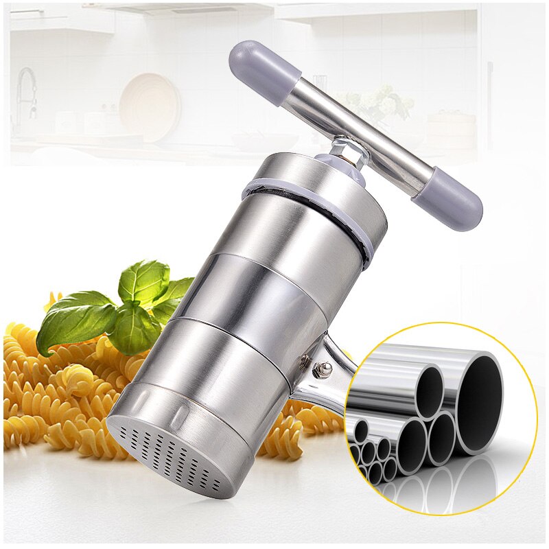 Relaxdays Presse-Purée En Inox - Presse Légumes, Fruits, Pâtes Spätzle Et Pommes De Terre - Robuste Et Lave-Vaisselle