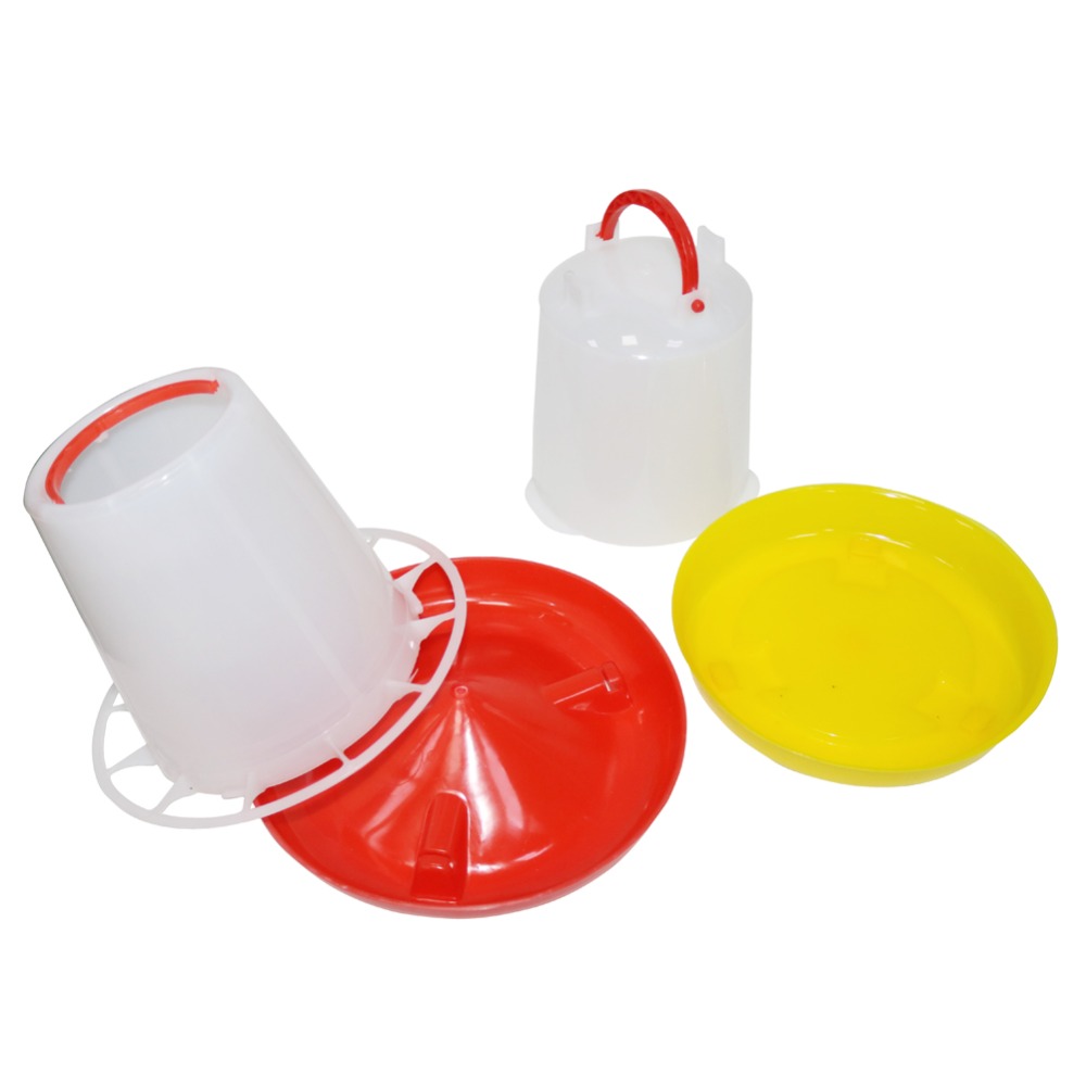 6 Abreuvoirs Automatiques Pour Poules Roysmart - Avec Perceuse - Pour Poules, Canards, Oies - ABS Résistant