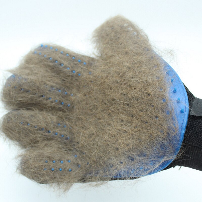 Pet Cat Glove For Animal Comb Cat Grooming Deshedding Right Hand Hair Removal Brush Finger Touch Glove