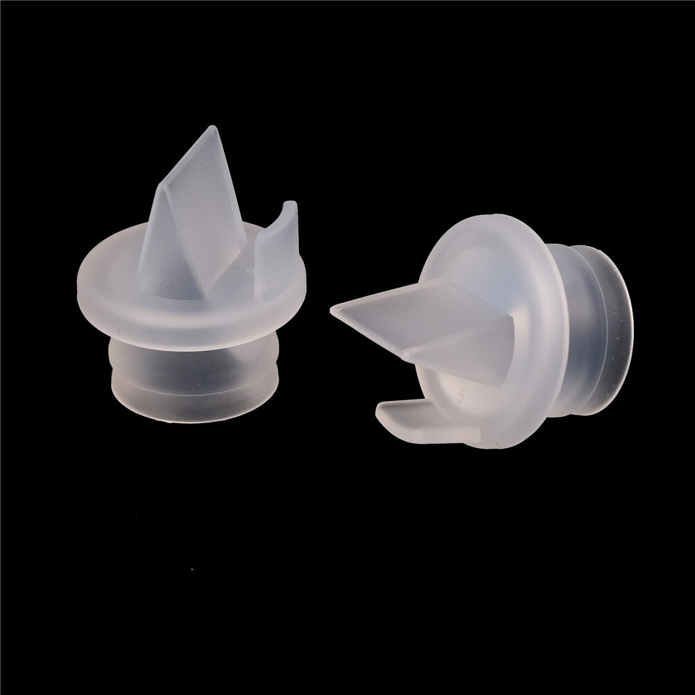 2 pièces bec de canard Valve tire-lait pièces Silicone bébé alimentation mamelon pompe accessoires Valve fournitures de remplacement pour bébé