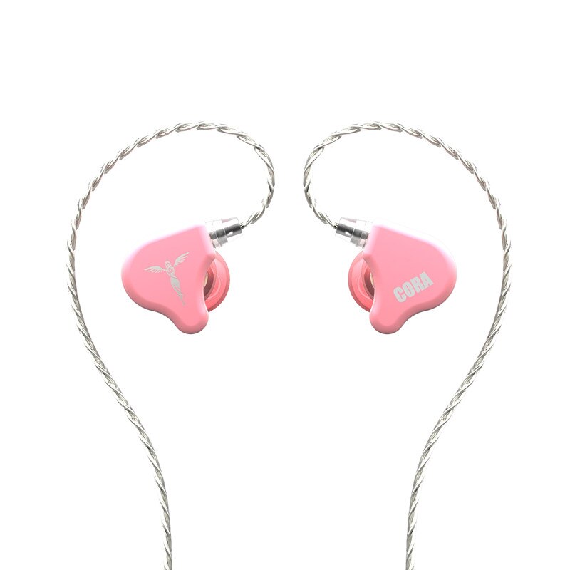 Tanchjim Cora In-Ear Oordopjes Dynamic Drive Hifi Zware Bass Muziek Oortelefoons Blues Zuurstof S2 T2 Koning T4 S7 zsx X1 No.3 DT6: Pink