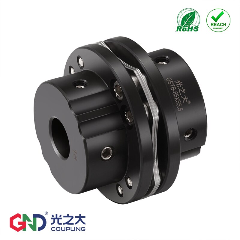 GSTB 8 screw high rigidity step type single diaphragm keyway series shaft coupling