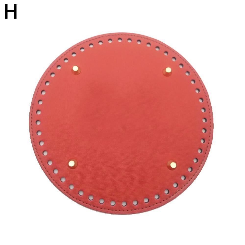 Round Bottom Shaper Rivets Bag Crocheting Hand-woven DIY For Hand-made Cushion Pad - 15cm Bags Bag Supplies: H