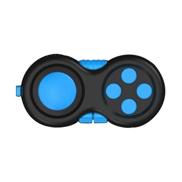 Nuovo giocattolo Antistress per adulti bambino bambini Fidget Pad Antistress spremere divertimento mano giocattoli interattivi caldi regali per ufficio accessori: Blu