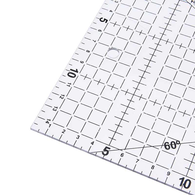 1 Pc Transparent Patchwork Acrylic Material Ruler School QuiltinRuler Scale Tools Supplies 15 * 30cm