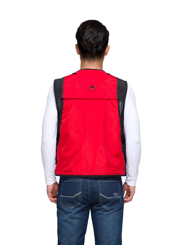 Par udendørs fiskevest fotografering vest multi-pocket overalls mænd og kvinder fiskevest elsker ærmeløs jakke