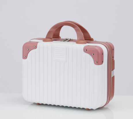 Belbello Bagage cosmetische koffer voor dames Lichte reisinstapkoffer voor kinderen Kleine koffer Bagage-opbergtas: green