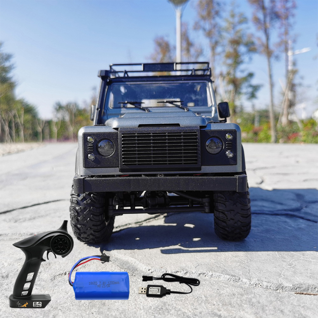 2,4g scale 1:12 -wheel stick for kids rc rock crawler car model car toy