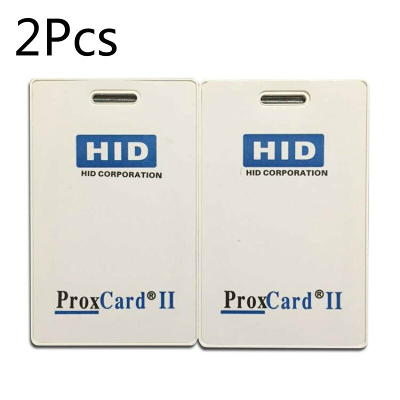 Genuine HID ProxCard II 1326 LMSMV Clamshell Proximity Card for Access Control Standard 26 Bit H10301 Format: Default Title