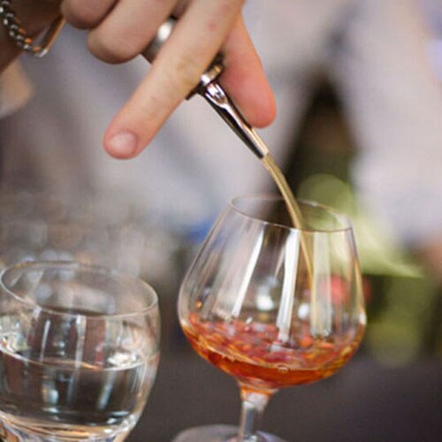 Stainless Steel Liquor Spirit Pourer Flow Wine Bottle Pour Spout Stopper Barware Wine Accessories Bar Accessories Wine Pourer