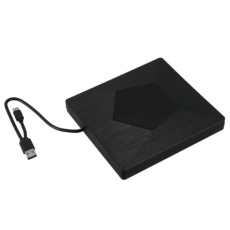 Externe dvd cd-speler usb 3.0- brander dvd-cd externe ultra-draagbare cd dvd + rw rw-speler