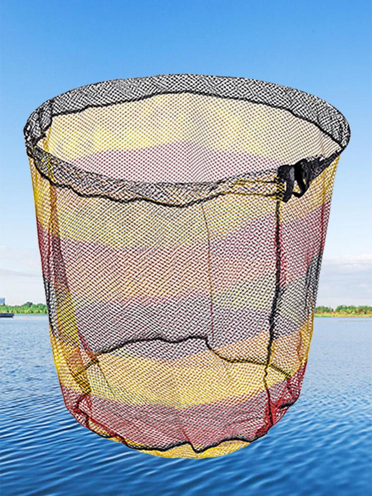 Fishing Landing Net Aluminum Alloy Folding Dip Net Circle Sturdy Easy to Carry for Boat Kayak Canoe and in Any Streams