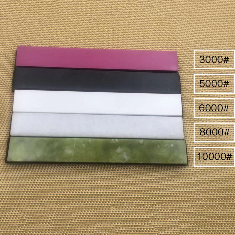 5 Stuks/set Van Natuurlijke Slijpen Systemen Voor Fijn Slijpen Van Thuis Slijpstenen