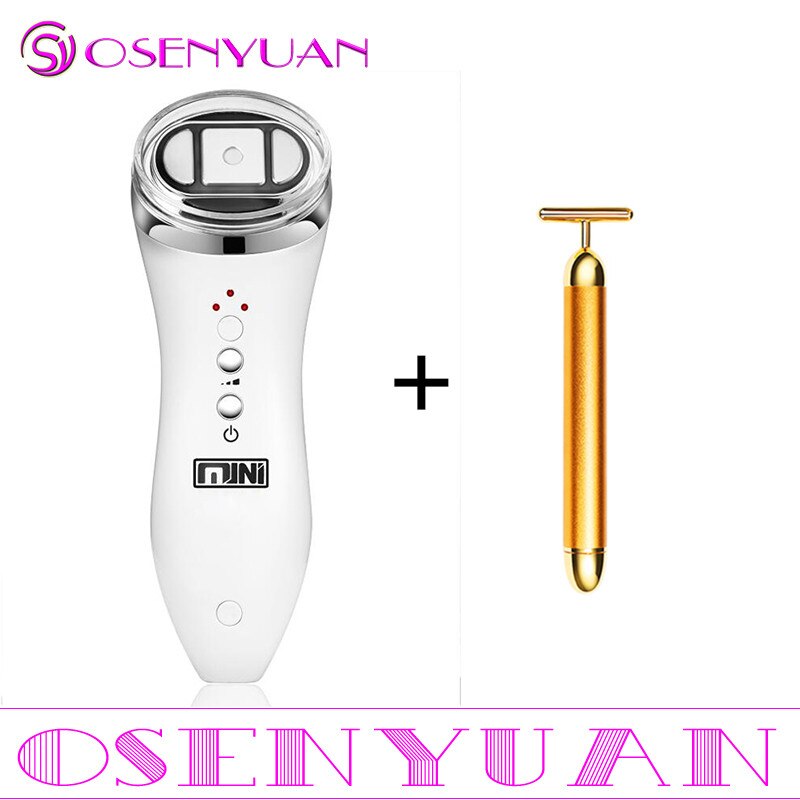 Ultrasonic Mini Hifu High Intensity Focused Ultrasound Facial Lifting Machine Face Lift RF LED Anti Wrinkle Skin Care Spa Beauty