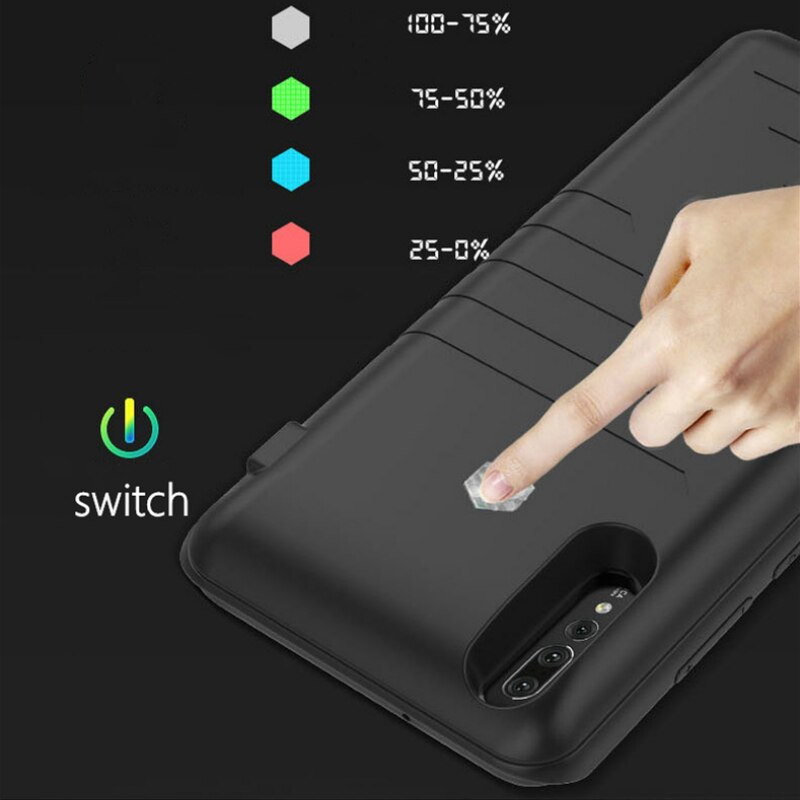 Battery Case 6800/8200mAh For Huawei P20 Pro Power bank Ultra-thin Portable External Backup Battery Charger Case For Huawei P20