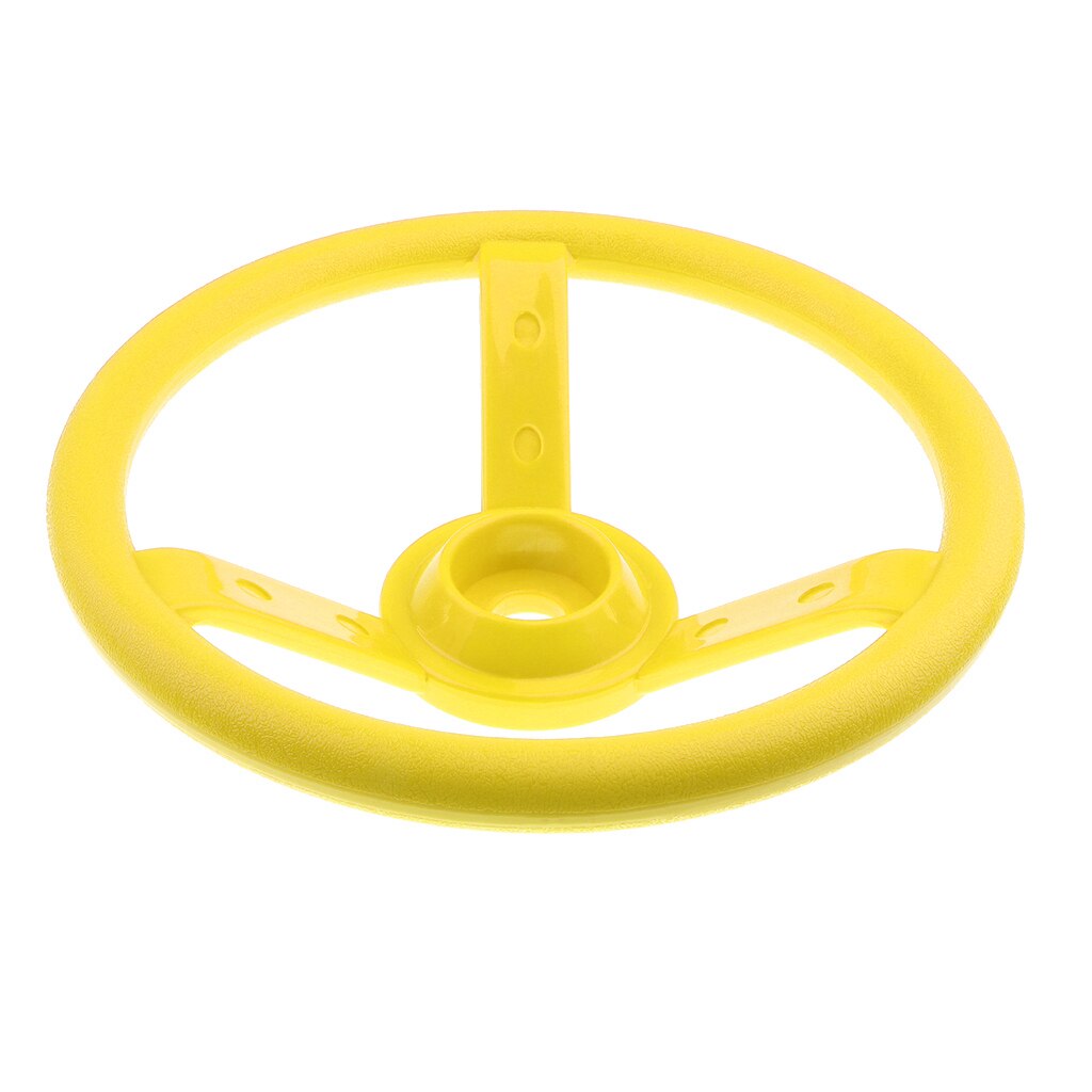 10 Inch Swingset Stuurwiel Accessoires Voor Kinderen Speelhuisje, Jungle Gym, Klimrek, Speeltuin Playset, 4 Kleuren: Yellow