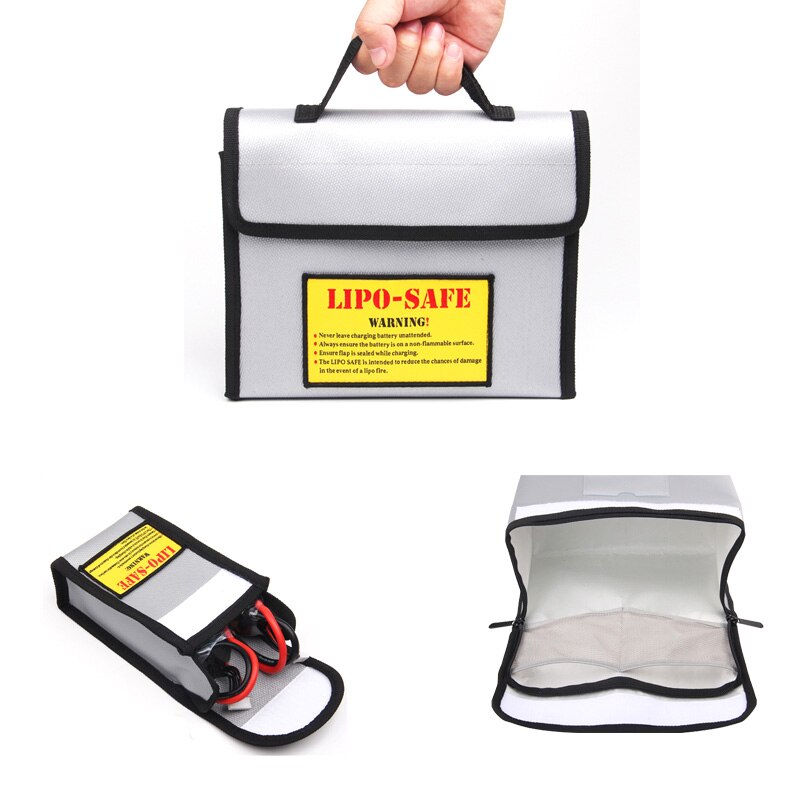 Lipo Batterij Draagbare Brandwerende Veiligheid Zak Lipo Guard Explosion Proof Brandwerende Opladen Sack Batterij Safe Bag Voor Battey