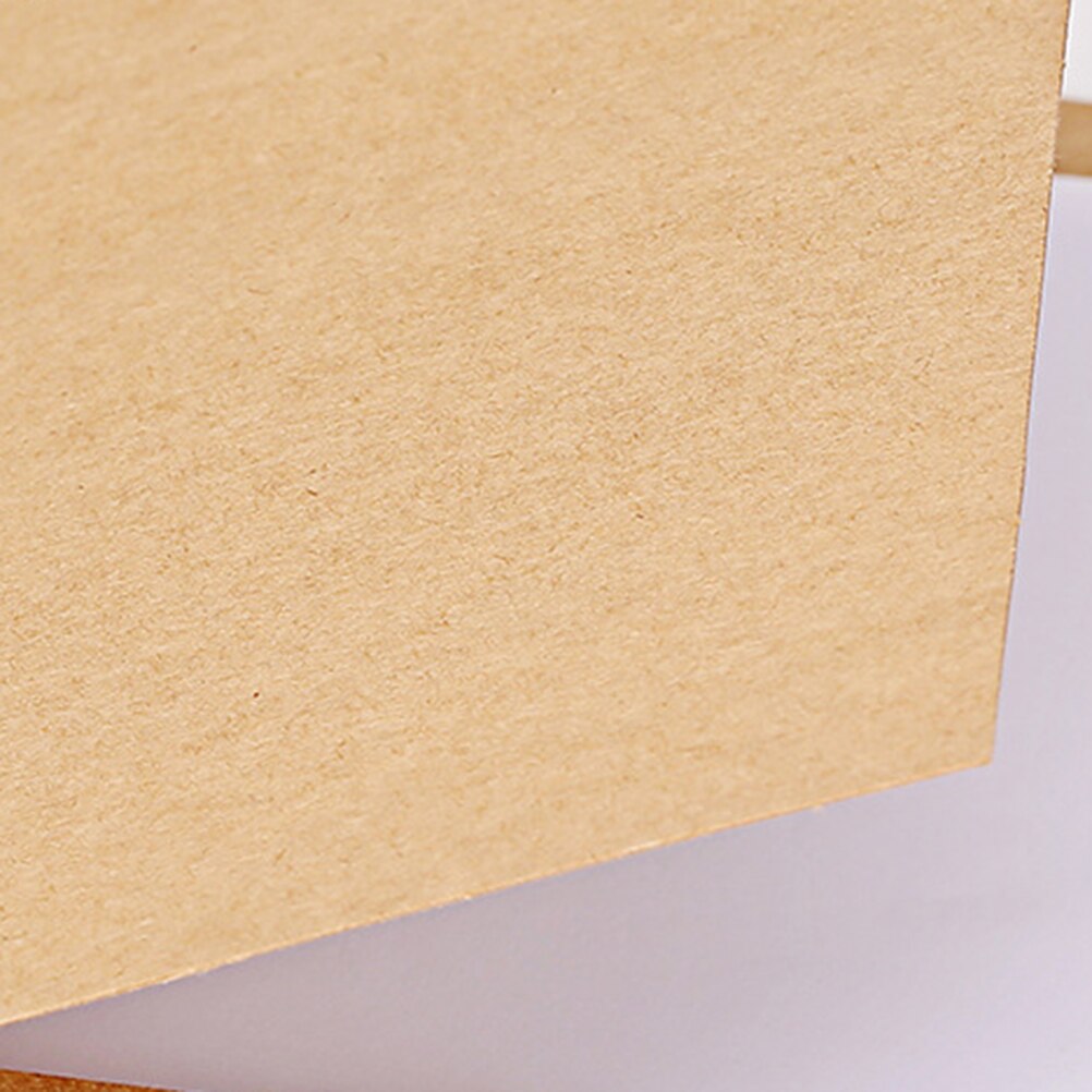 20pcs A4 Kraft Papier Presentatie Map Project Bestand Document Map Kantoor Accessoires (Kraftpapier)