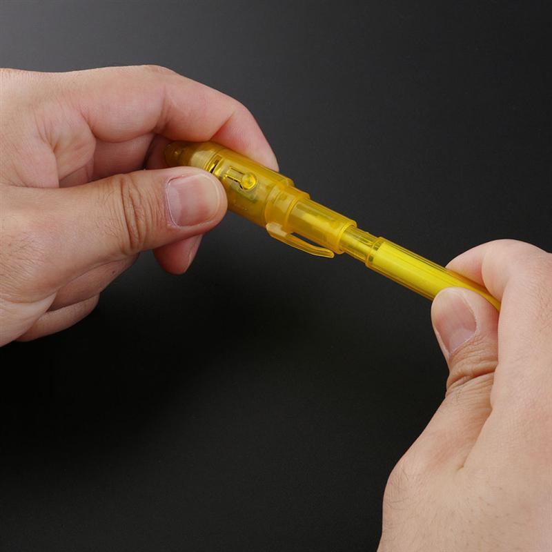 Stylo Invisible de couleur claire pour enfants, outil d'écriture drôle, couleur mixte, 10 pièces