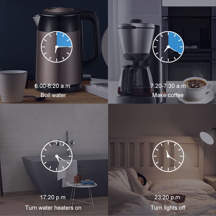 SONOFF S26R2 S26 R2 16A Wifi Smart DE FR BR Brazil Plug Timer Power Mornitoring Automation Modules Work with Alexa Google Home