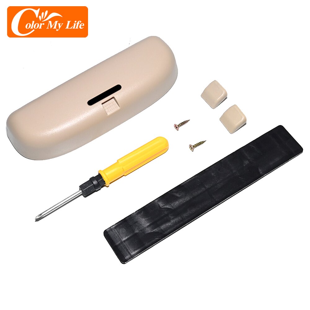 Color My Life Upgrade Car Sunglasses Holder Case Storage Box for BMW E82 E88 E90 E91 E92 E93 E60 E61 E63 E64 E65 E66 E67 E68