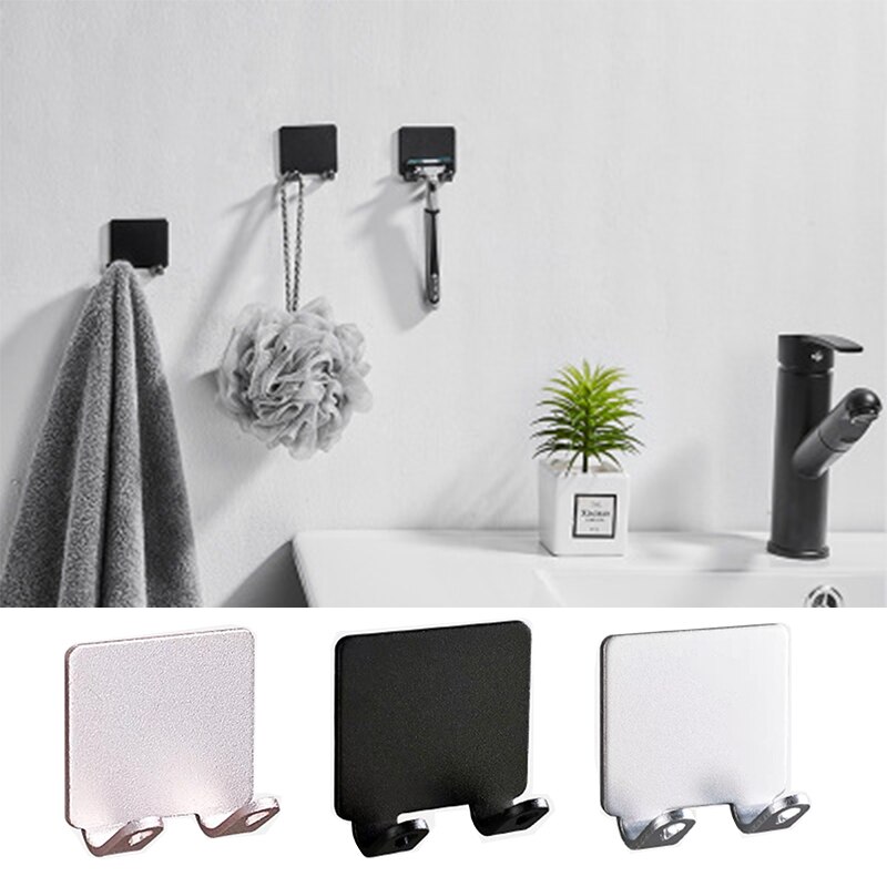 Scheermes houder punch gratis opberghaak muur creativiteit mannen scheren scheerapparaat plank badkamer accessoires badkamer