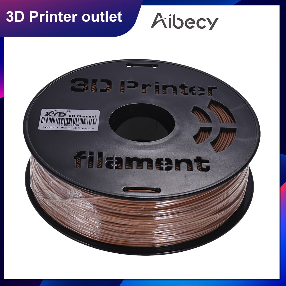 1KG/ Spool 3D Printer Wood Filament 1.75mm Printing Material Filament Supplies for 3D Printing Machine