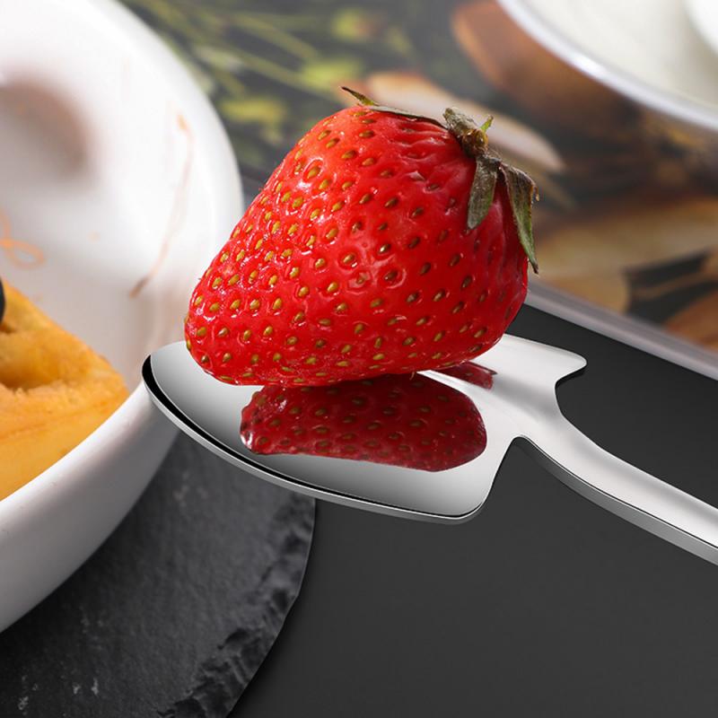 Cuchara De Toronja De Acero Inoxidable - Borde Dentado, Ideal Para Frutas Cítricas, Helado, Postres - 15.5 Cm