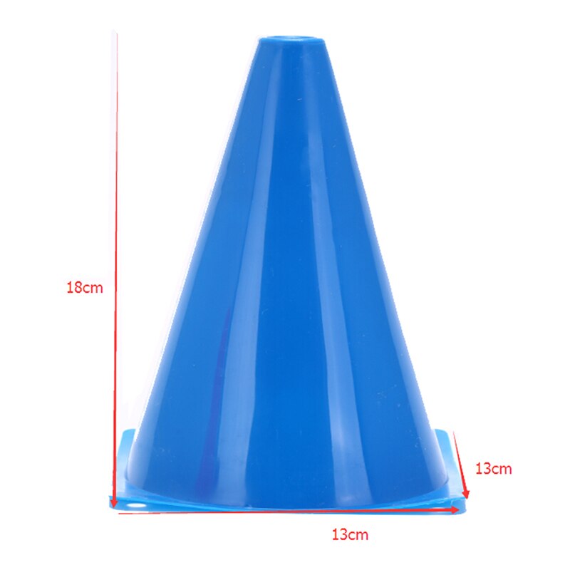 18cm 7 tommers fotballtrening trafikkkjegler aktivitetskjegler skating skateboard fotballtrening multifunksjons sportsutstyr