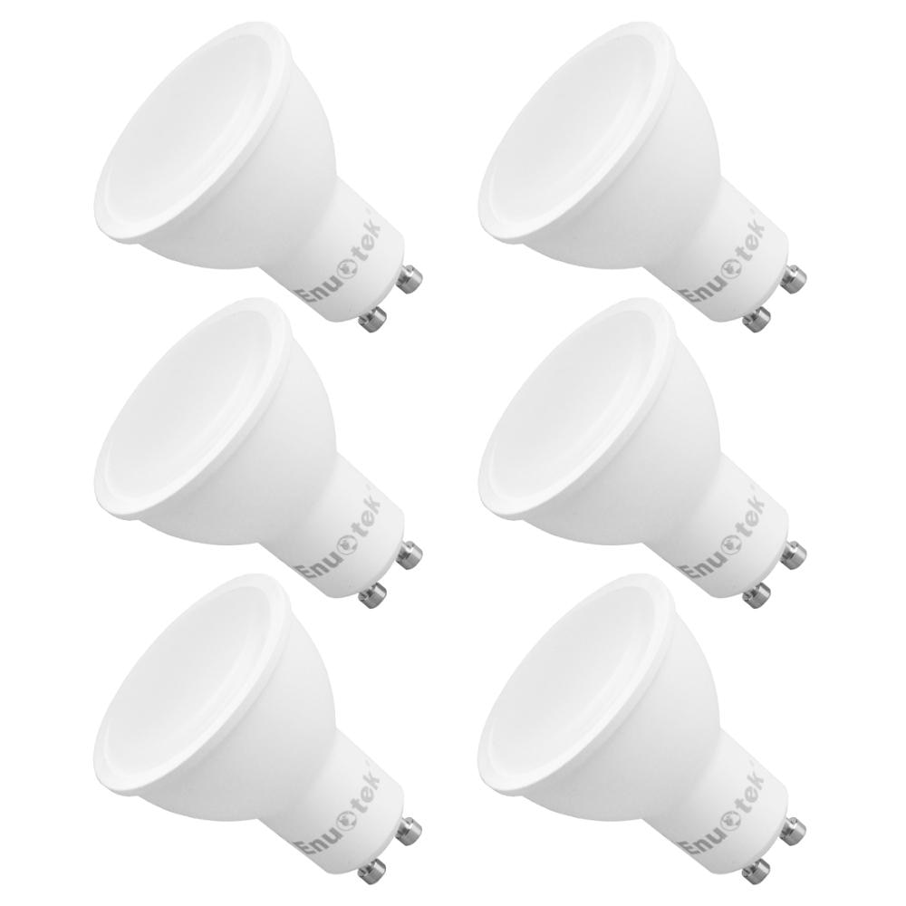 7W Dimmable GU10 LED Spotlights LED Spot Light Bulbs 120° Wide Beam Angle Cool White 5000K AC220~240V Trailing Edge Dimmable